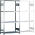 Meta Meta clip legbordstelling 60cm diep, gebruikt Meta Meta clip legbordstelling 60cm diep, gebruikt