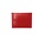Stellingbak 620x115x90 mm, rood pp
