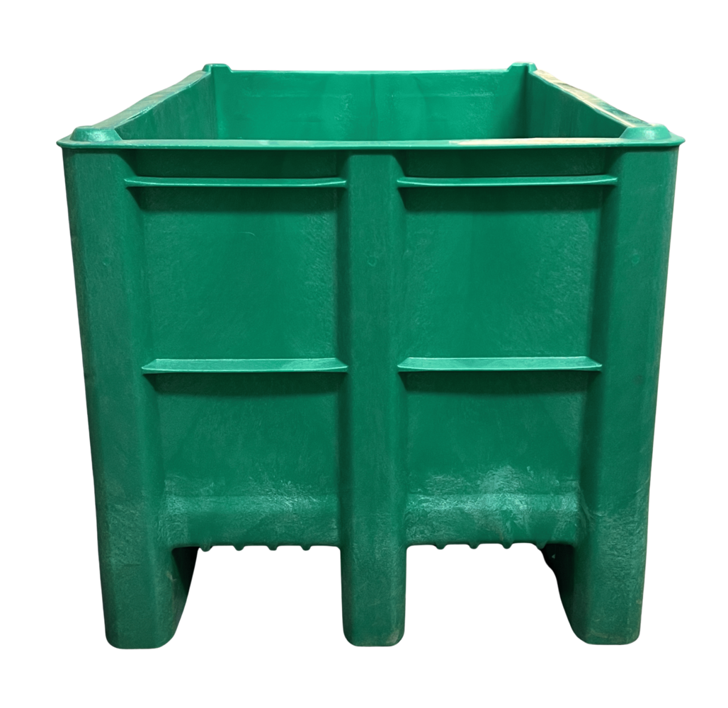 DOLAV Neo 800 palletbox groen 1200x800x740 mm 500L DOLAV Neo 800 palletbox groen 1200x800x740 mm 500L