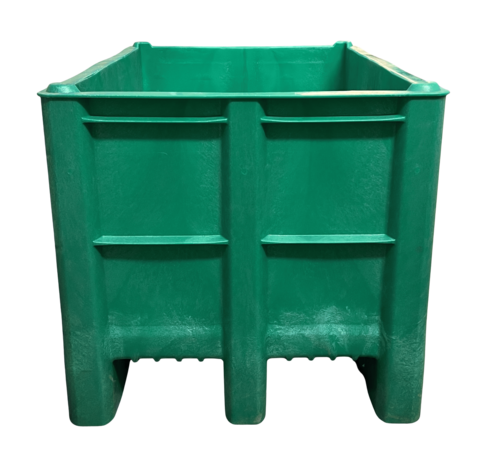 DOLAV Neo 800 palletbox groen 1200x800x740 mm 500L DOLAV Neo 800 palletbox groen 1200x800x740 mm 500L