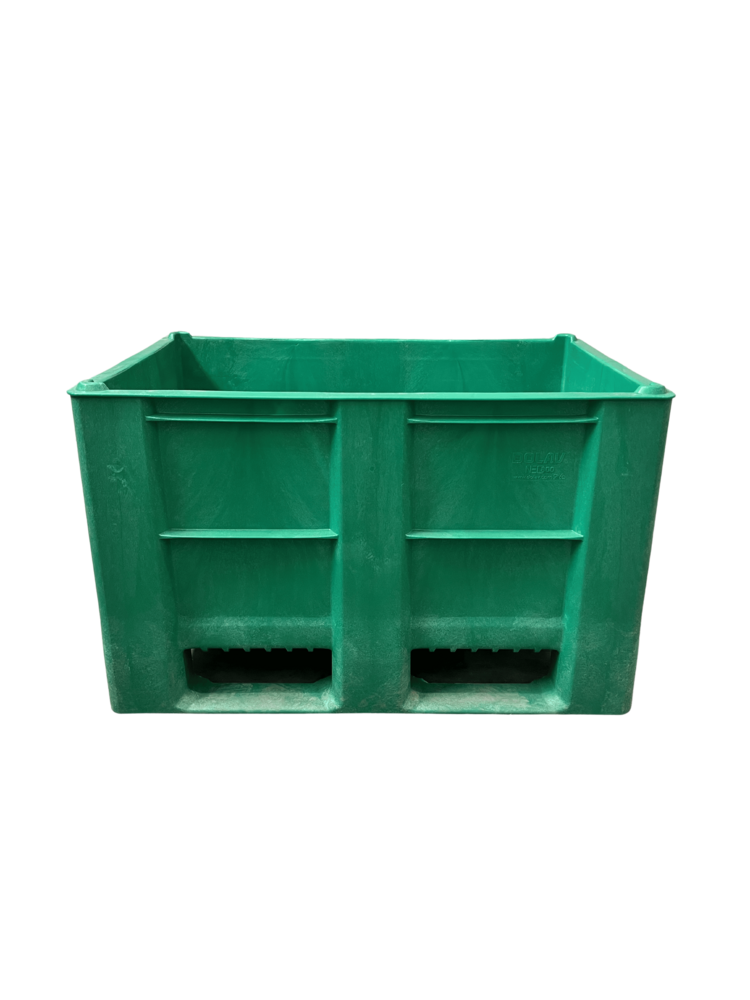 DOLAV Neo 800 palletbox groen 1200x800x740 mm 500L DOLAV Neo 800 palletbox groen 1200x800x740 mm 500L