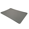 Emtrade Stapelbak met luik en deksel 600x400x270 mm grijs PP levensmiddelgeschikt Emtrade Stapelbak met luik en deksel 600x400x270 mm grijs PP levensmiddelgeschikt