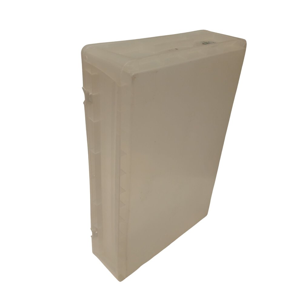 Emtrade Stapelbak met deksel 600x400x120 mm, transparant PP05, gebruikt Emtrade Stapelbak met deksel 600x400x120 mm, transparant PP05, gebruikt
