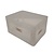 Emtrade Stapelbak 400x300x220 mm transparant PP05 met uitklapbaar luik, gebruikt Emtrade Stapelbak 400x300x220 mm transparant PP05 met uitklapbaar luik, gebruikt