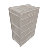 Emtrade Stapelkrat 600x400x220 mm wit HDPE PE02 levensmiddelgeschikt, gebruikt Emtrade Stapelkrat 600x400x220 mm wit HDPE PE02 levensmiddelgeschikt, gebruikt