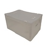 Emtrade Stapelbak 600x400x320 mm transparant PP05 met scharnierdeksel, gebruikt Emtrade Stapelbak 600x400x320 mm transparant PP05 met scharnierdeksel, gebruikt