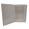 Emtrade Stapelbak 600x400x320 mm transparant PP05 met scharnierdeksel, gebruikt Emtrade Stapelbak 600x400x320 mm transparant PP05 met scharnierdeksel, gebruikt