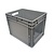 Emtrade (Nieuw) Stapelbak met grijpopening, 400x300x320 mm, euronorm, grijs pp, nieuw Emtrade (Nieuw) Stapelbak met grijpopening, 400x300x320 mm, euronorm, grijs pp, nieuw