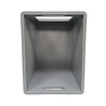 Emtrade (Nieuw) Stapelbak met grijpopening, 400x300x320 mm, euronorm, grijs pp, nieuw Emtrade (Nieuw) Stapelbak met grijpopening, 400x300x320 mm, euronorm, grijs pp, nieuw
