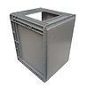 Emtrade (Nieuw) Stapelbak met grijpopening, 400x300x320 mm, euronorm, grijs pp, nieuw Emtrade (Nieuw) Stapelbak met grijpopening, 400x300x320 mm, euronorm, grijs pp, nieuw