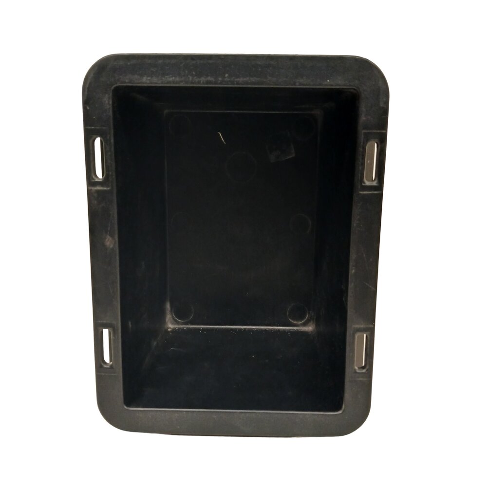 Emtrade Stapelbak 200x150x115 mm zwart PP05 kunststof, gebruikt Emtrade Stapelbak 200x150x115 mm zwart PP05 kunststof, gebruikt