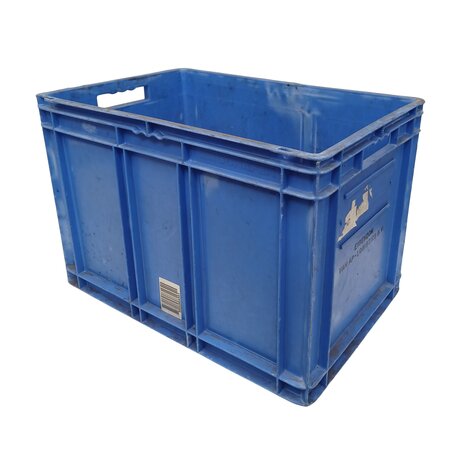 SSI Schafer Stapelbak Euronorm 600x400x420 mm blauw – gebruikt SSI Schafer Stapelbak Euronorm 600x400x420 mm blauw – gebruikt