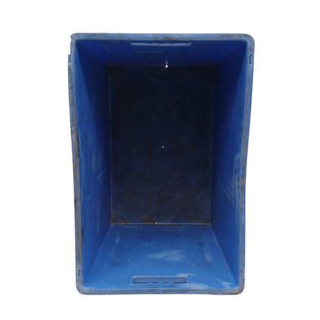 SSI Schafer Stapelbak Euronorm 600x400x420 mm blauw – gebruikt SSI Schafer Stapelbak Euronorm 600x400x420 mm blauw – gebruikt