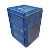 SSI Schafer Stapelbak Euronorm 600x400x420 mm blauw – gebruikt SSI Schafer Stapelbak Euronorm 600x400x420 mm blauw – gebruikt