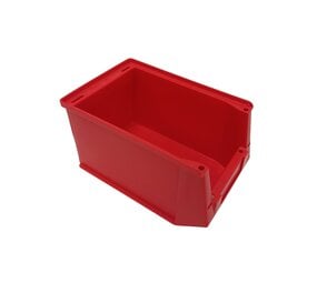 Emtrade Magazijnbak met grijpopening Silafix GR.4 230x147x132 mm, rood, gebruikt Emtrade Magazijnbak met grijpopening Silafix GR.4 230x147x132 mm, rood, gebruikt