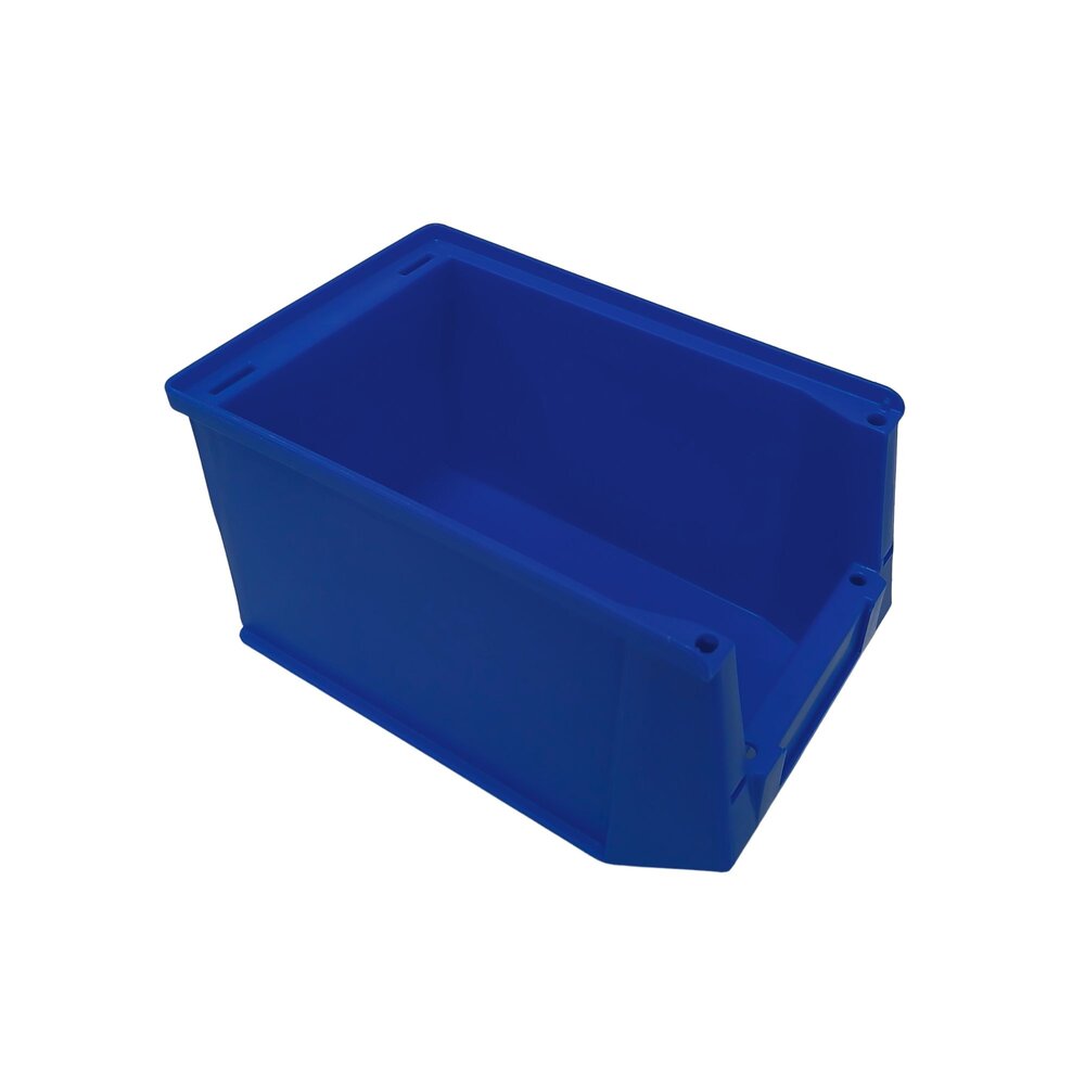 Emtrade Magazijnbak met grijpopening Silafix GR.4 230x147x132 mm, blauw, gebruikt Emtrade Magazijnbak met grijpopening Silafix GR.4 230x147x132 mm, blauw, gebruikt