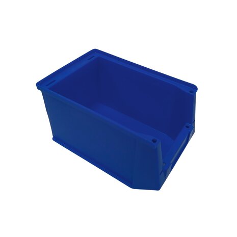 Emtrade Magazijnbak met grijpopening Silafix GR.4 230x147x132 mm, blauw, gebruikt Emtrade Magazijnbak met grijpopening Silafix GR.4 230x147x132 mm, blauw, gebruikt