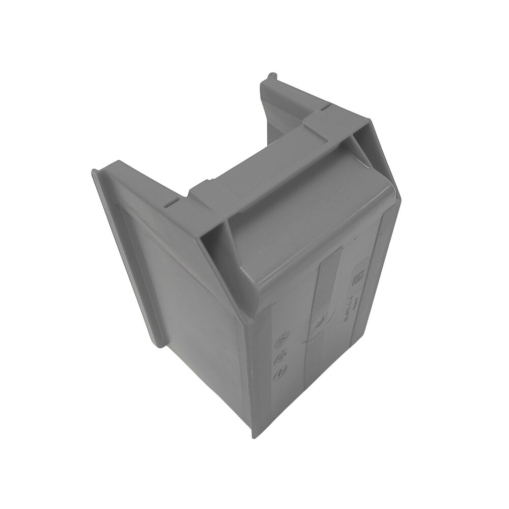 Emtrade Magazijnbak met grijpopening Silafix GR.4 230x147x132 mm, grijs, gebruikt Emtrade Magazijnbak met grijpopening Silafix GR.4 230x147x132 mm, grijs, gebruikt