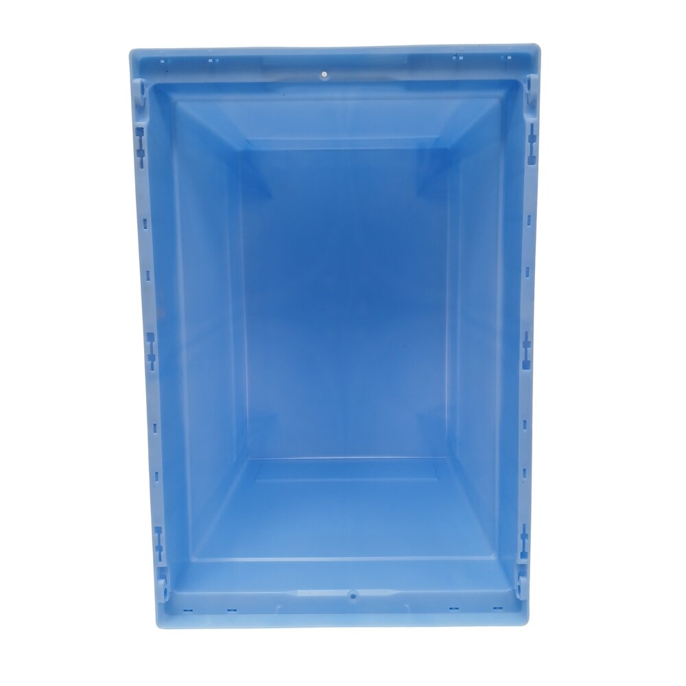 SSI Schafer Nestbare stapelbak, 600x400x420 mm, euronorm, b keus, blauw pp SSI Schafer Nestbare stapelbak, 600x400x420 mm, euronorm, b keus, blauw pp