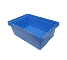 SSI Schäfer Nestbare bak SSI Schäfer KMB 622 600x400x220 mm blauw, gebruikt SSI Schäfer Nestbare bak SSI Schäfer KMB 622 600x400x220 mm blauw, gebruikt