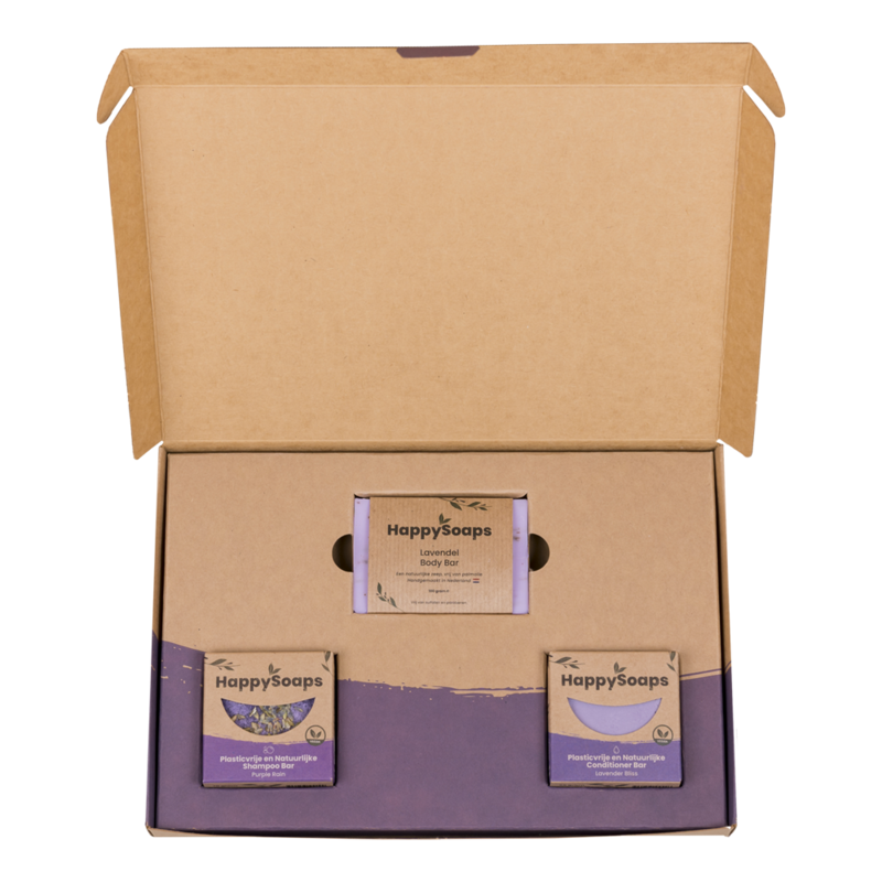 Plasticvrije Verzorging Giftbox - Lavender Lullaby Medium
