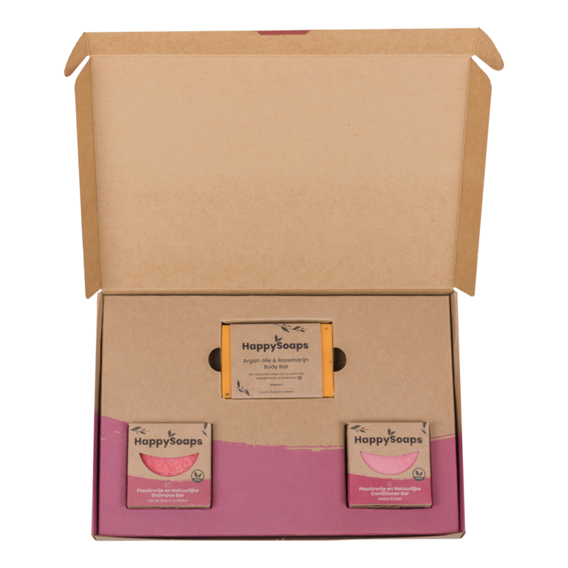 Plasticvrije Verzorging Giftbox - Fruity Passion Medium