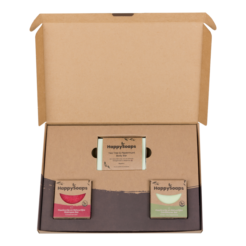 Plasticvrije Verzorging Giftbox - Herbs & Spices Medium
