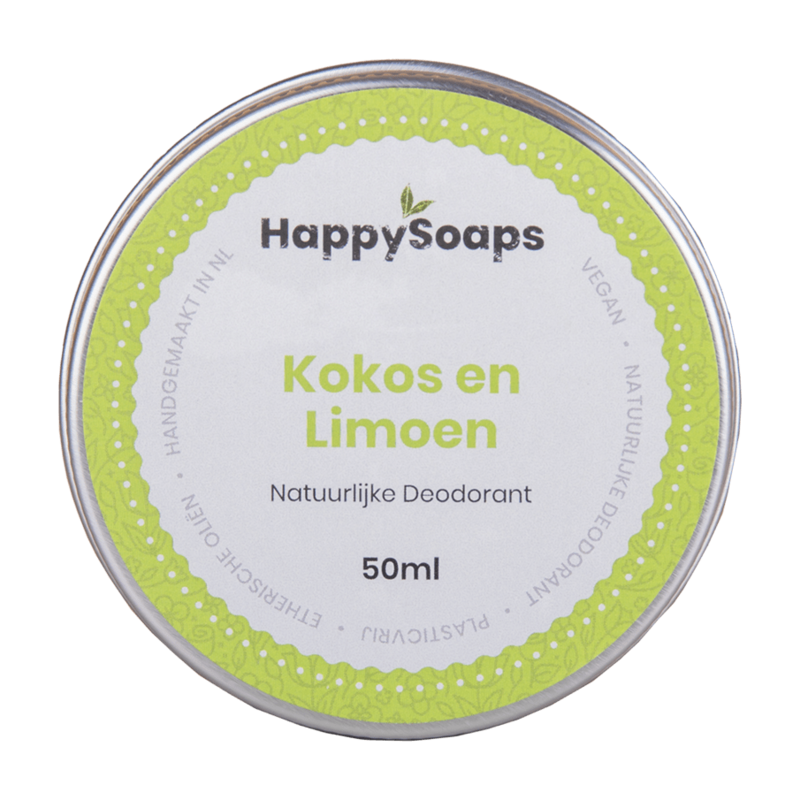 Natuurlijke Deodorant - Kokosnoot en Limoen