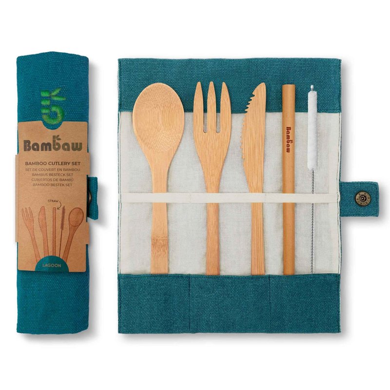 Bamboo bestekset - Lagune