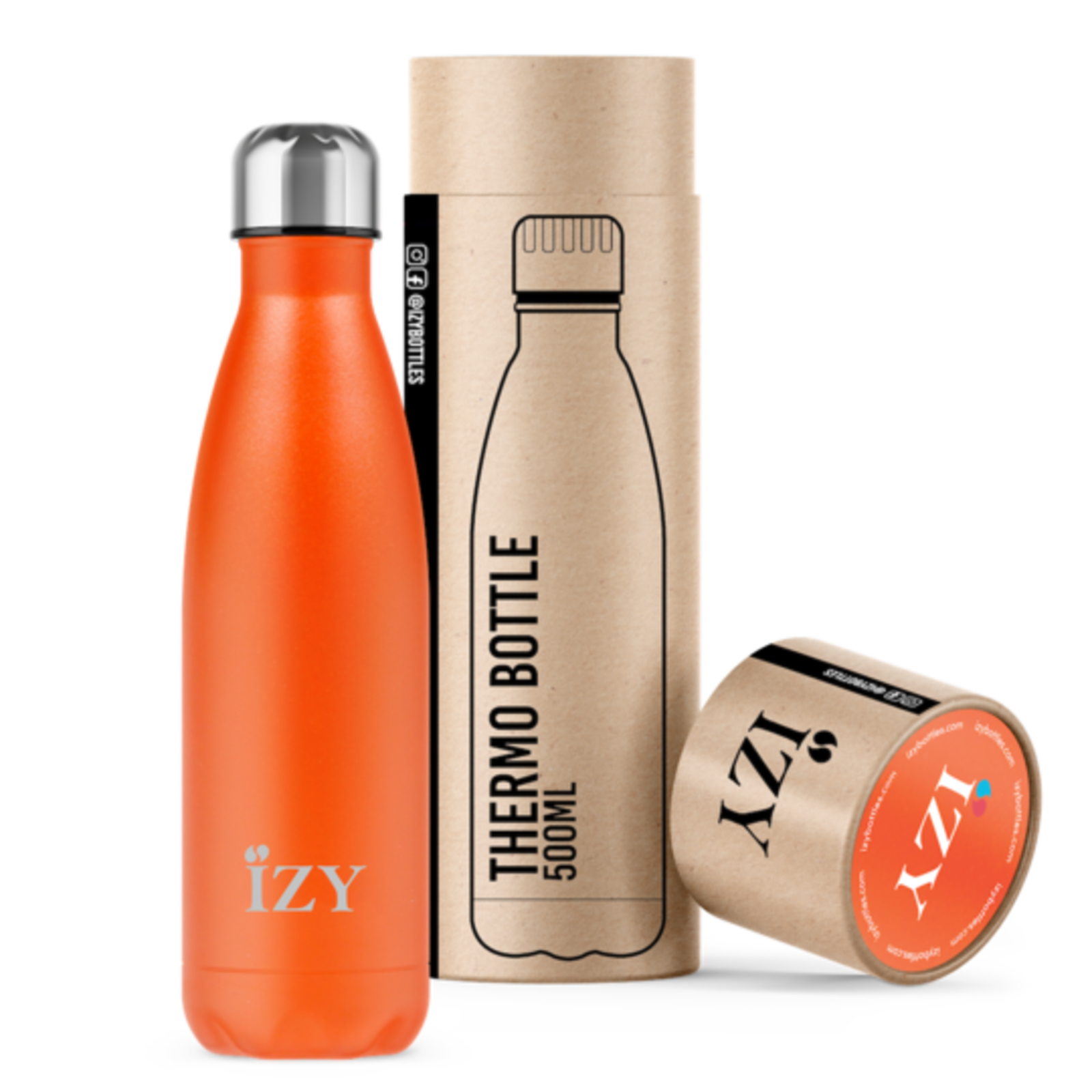 Izy Bottles Thermosfles Sandstone "Orange" 500ml