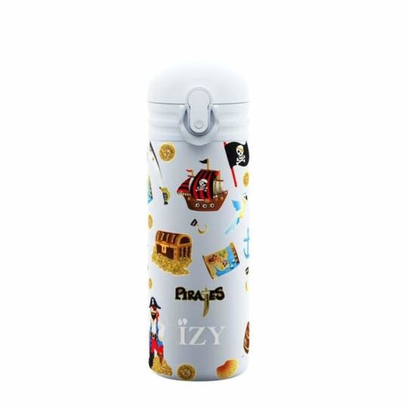 Thermosfles/Drinkfles Kinderen "Blauwe Piraten" 350ml