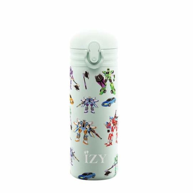 Thermosfles/Drinkfles Kinderen "Groen Transformers" 350ml