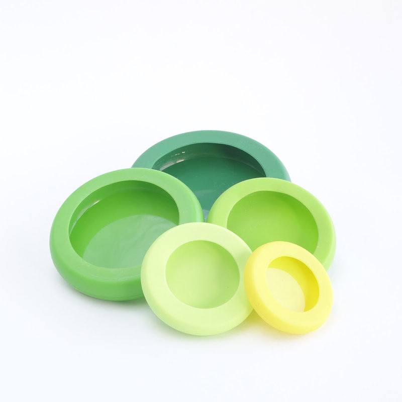Food Huggers - set of 5 Fresh Greens