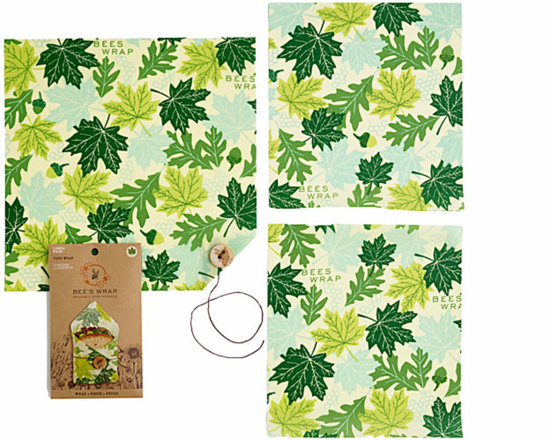 Bee's wrap "Forest Floor" lunchpack