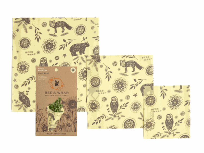 Bee's wrap 3-pack "Into the Woods"