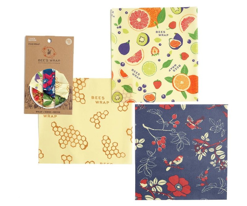 Bee's wrap 3-pack Medium multiprint