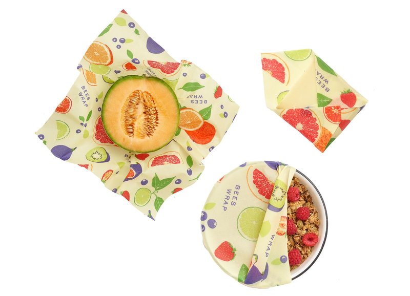 Bee's wrap 3-pack "Fresh Fruit"