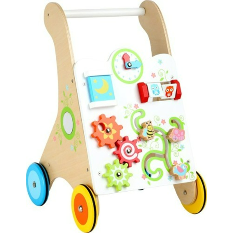 Kleurrijke loopwagen