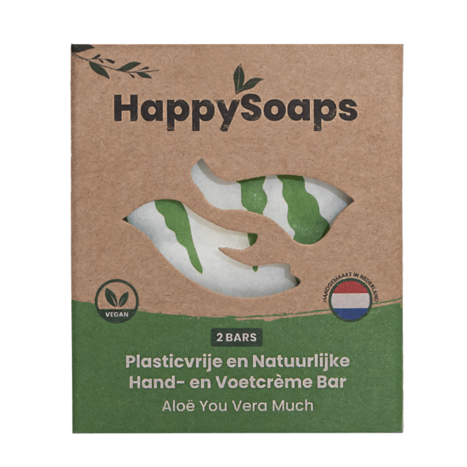Happy soaps Hand- en voetcreme - Aloë You Vera Much