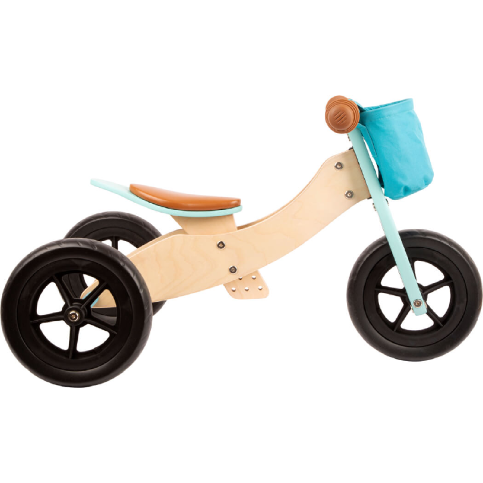 small foot 2 in 1 Loopfiets - Turquoise