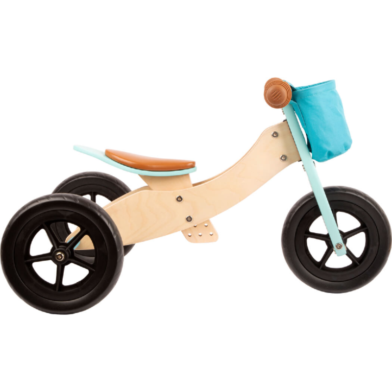 2 in 1 Loopfiets - Turquoise