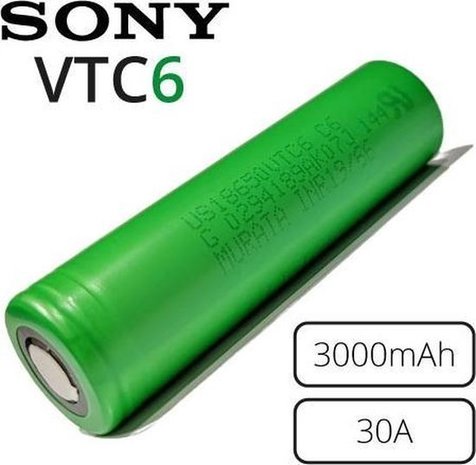 Ontoegankelijk Bijwonen Zijn bekend VTC6 - 18650 - Battery - 3000mAH 3.7V - C-Vape