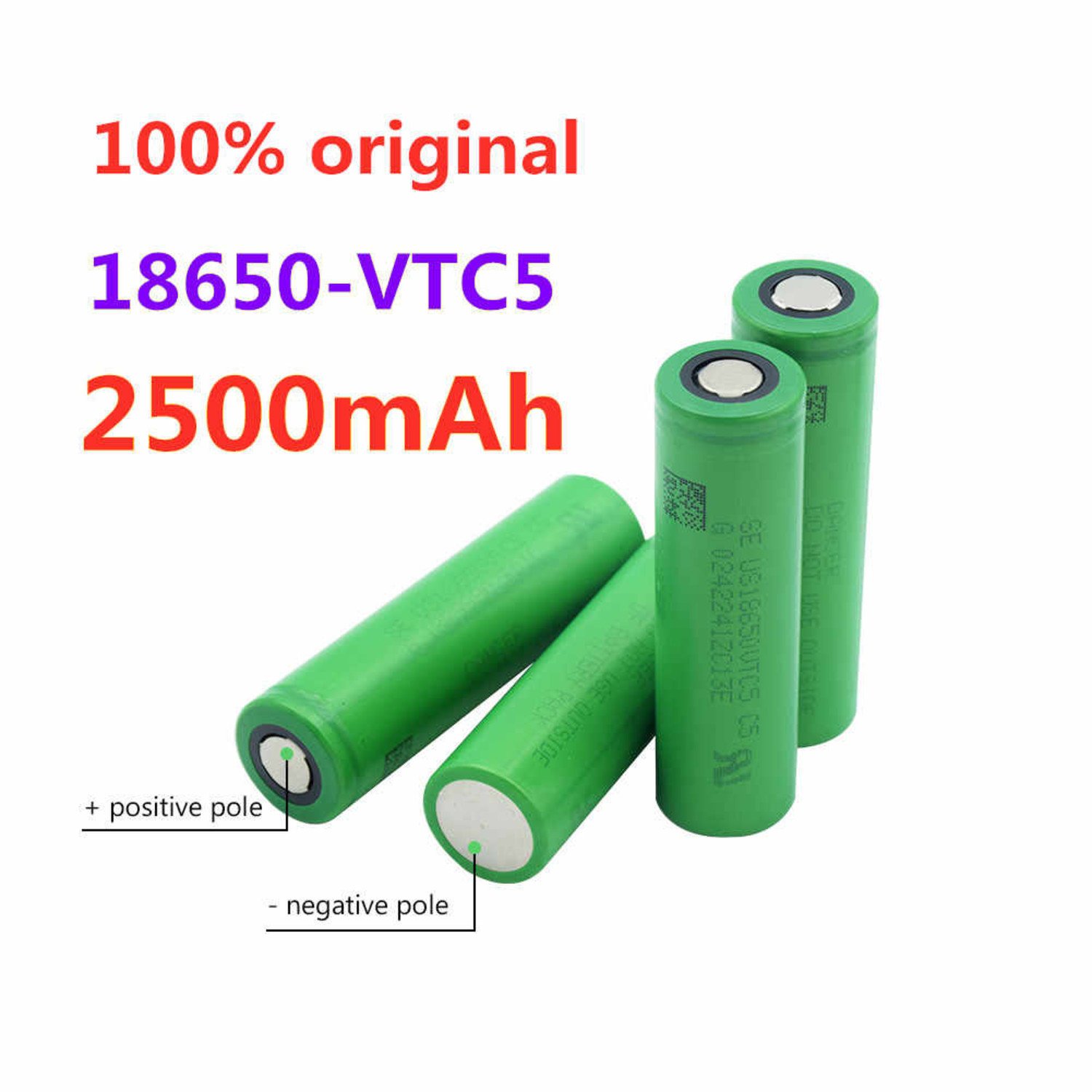 Vooruitgang Kreet Slechte factor VTC5a - 18650 - Battery -2600 mAH 3.6V - C-Vape