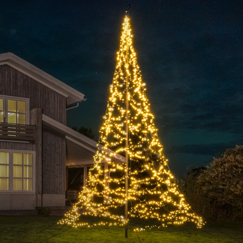 Weihnachtsbäume für Fahnenmast    