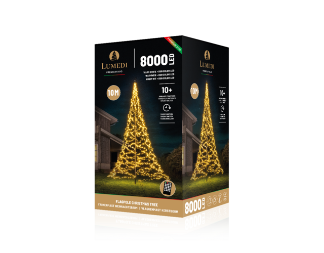 Lumedi Premium Duo 8000 | 10 meters | Duo color