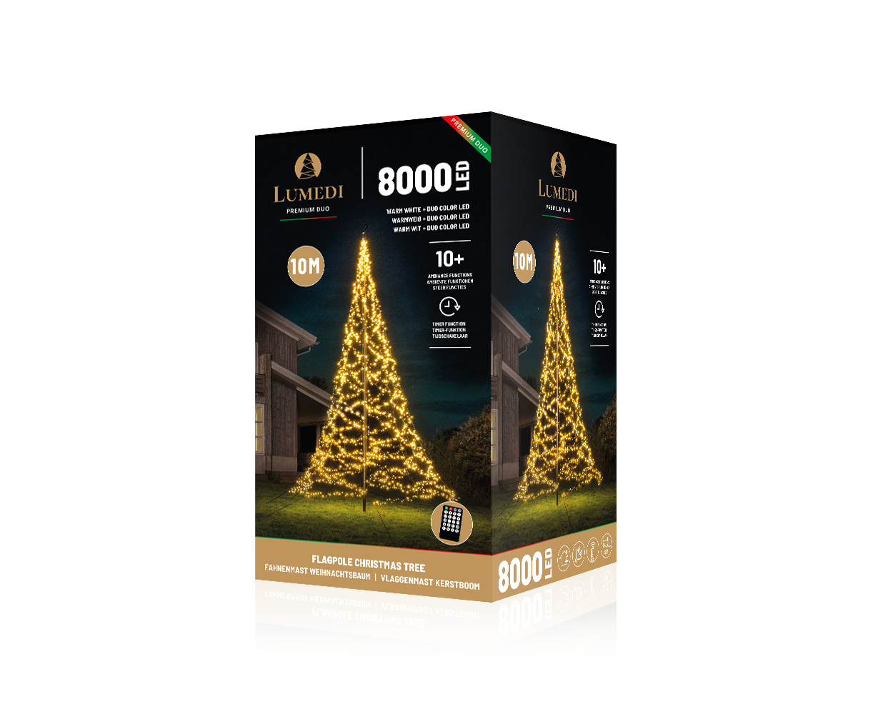 Lumedi Premium Duo 8000 | 10 mètres | LED bicolore