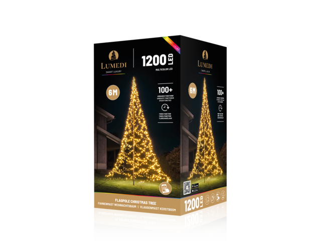 Lumedi Smart Luxury 1200 | 6 mètres | Multicolore