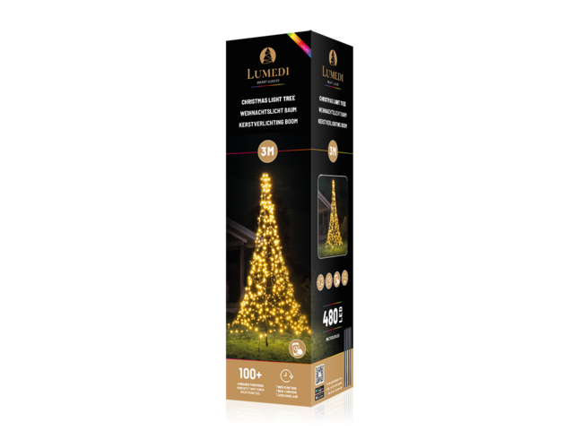 Lumedi Smart Luxury 480 | 3 Meter | Multicolor