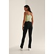 NA-KD SIDE SLIT SKINNY JEANS - Black NA-KD SIDE SLIT SKINNY JEANS - Black