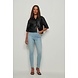 NA-KD SKINNY HIGH WAIST RAW HEM JEANS - Light Blue NA-KD SKINNY HIGH WAIST RAW HEM JEANS - Light Blue
